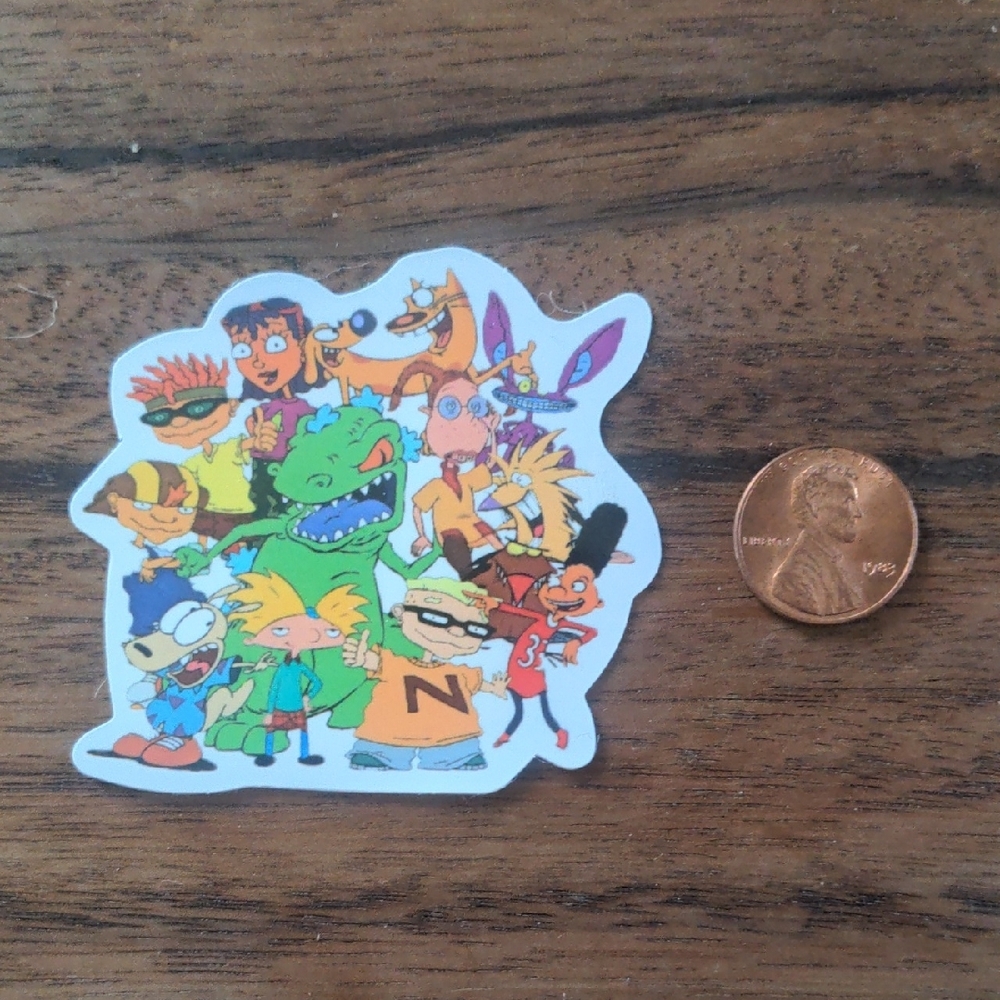 Nickelodeon Cartoon Character Sticker